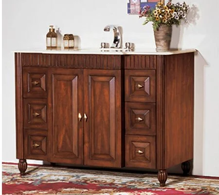 Sink Chest in Multitone Walnut Wood – W5248-11
