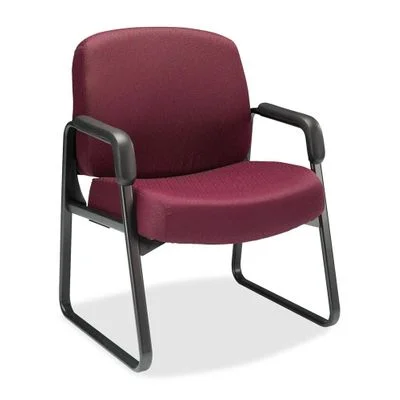 Sled-Base Guest Chair – Wine – HON3516NT69T