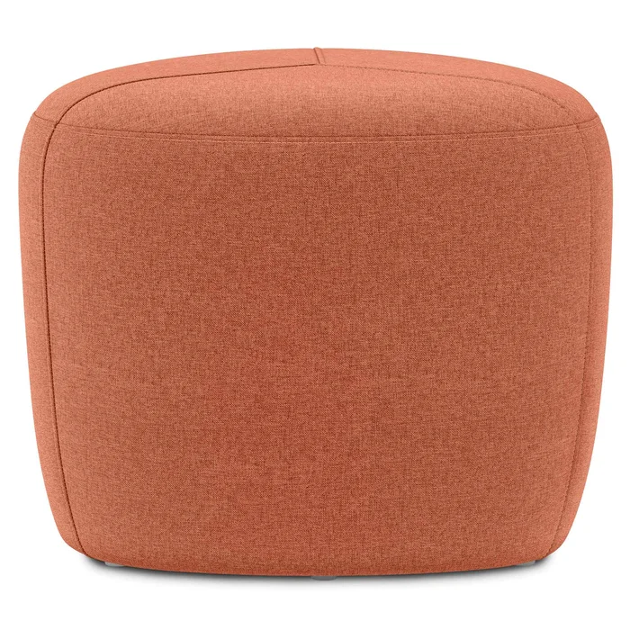 Small Ottoman in Linen