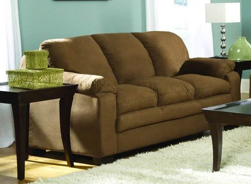Sofa in Brown Microfiber – 9840BR-3
