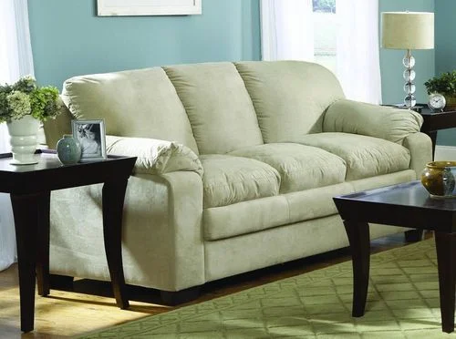 Sofa in Buff Microfiber – 9840BF-3