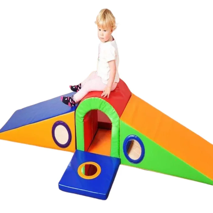 Soft Play Toddler Tunnel Slider Set
