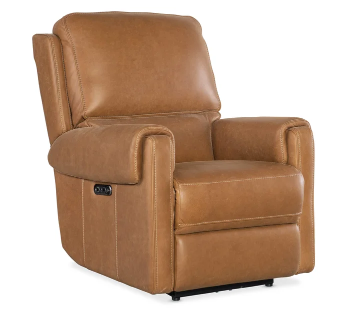 Somers Power Recliner with Power Headrest – Denver Coffee