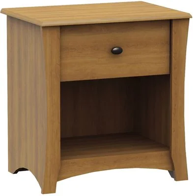 South Shore Jumper Transitional Nightstand in Harvest Maple – 3326062