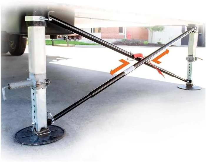 SP54-180 X-Brace 5th Wheel Stabilizer Provides Exceptional Stability for Travel Trailer