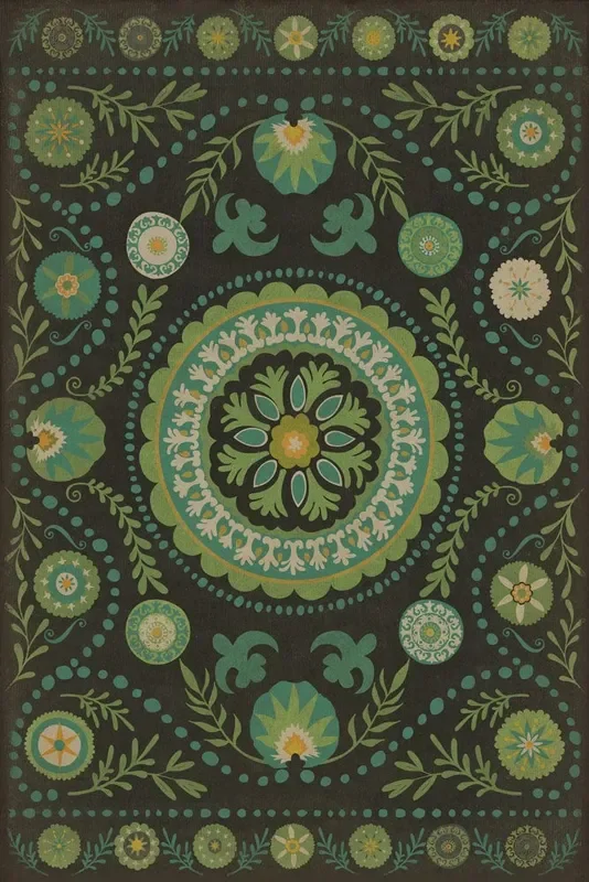 Spicher and Company Classic Vinyl PATTERN 38 A Hedge Between Keeps Vinyl Mat