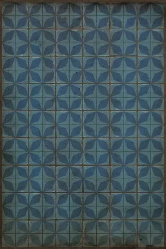 Spicher and Company Classic Vinyl PATTERN 54 Blue Moon Vinyl Mat