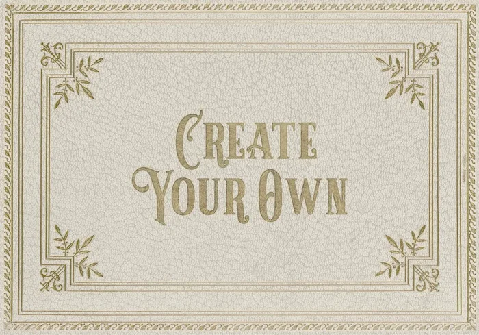 Spicher and Company ENGLISH LIBRARY Customized Quarto Vinyl Mat