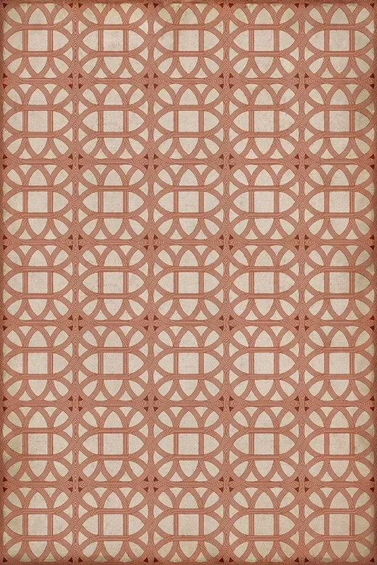 Spicher and Company Williamsburg LAMERIE LATTICE Hester Bateman Vinyl Mat
