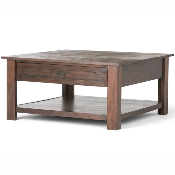 Square Coffee Table in Acacia