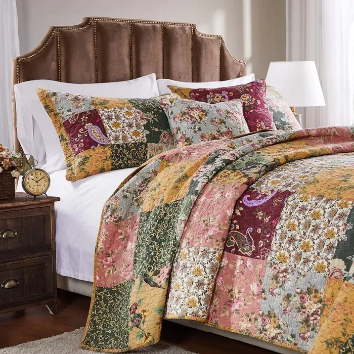 St. John Reversible Quilt Set, King