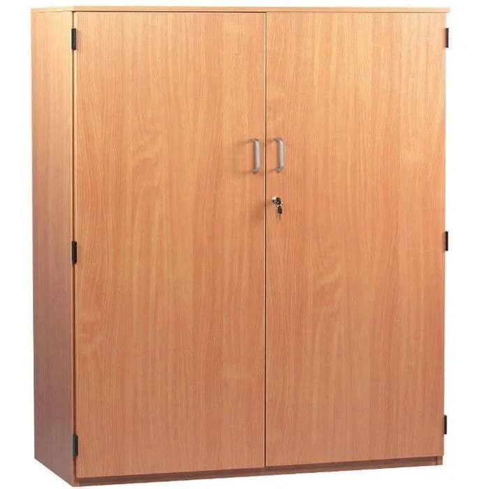 Stock Cupboard with 1 Fixed & 2 Adjustable Shelves – H1518mm
