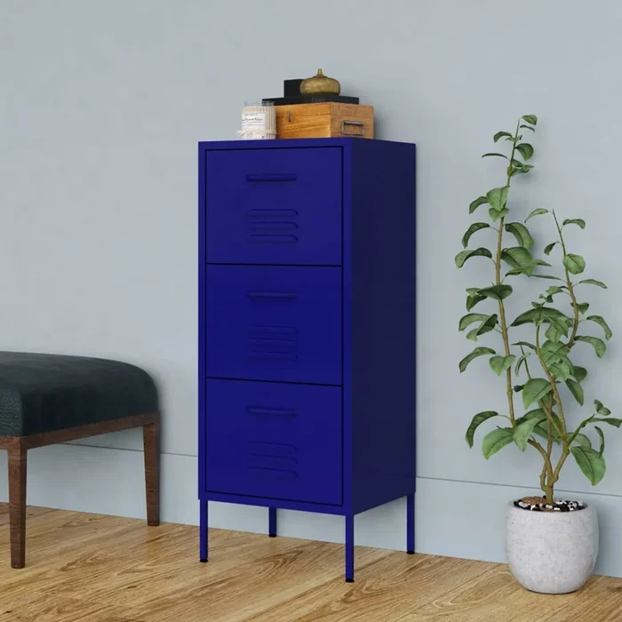 Storage Cabinet 42.5X35X101.5 Cm Steel