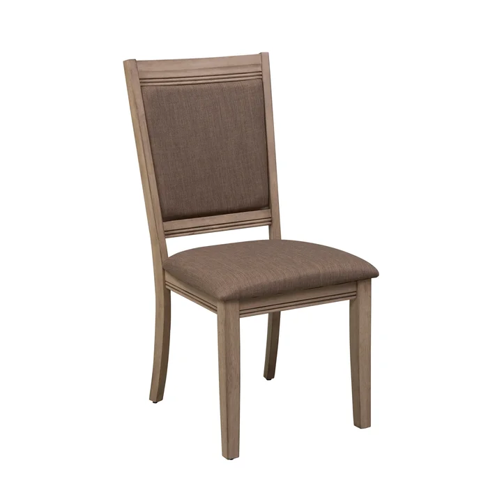 Sun Valley – Upholstered Side Chair – Light Brown