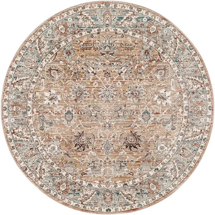 Surya Carlisle CSI-2300 7’10” Round Rug