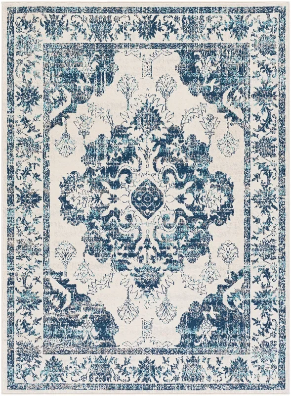 Surya Closeout Floransa FSA-2310 Navy Rug
