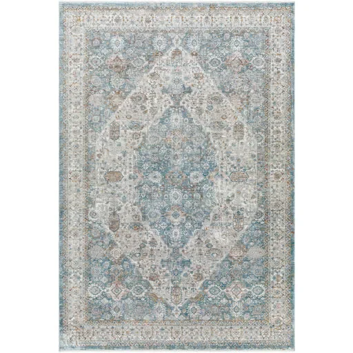 Surya Closeout Isfahan ISF-2301 Dark Blue Rug