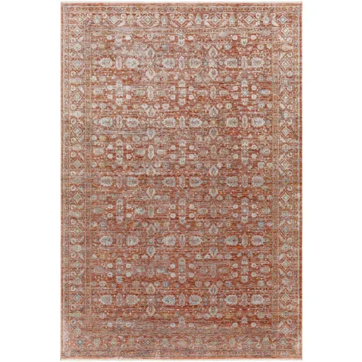 Surya Closeout Isfahan ISF-2303 Rust Rug