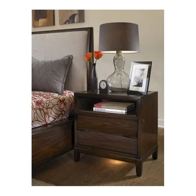 Tangerine 335 Walnut Nightstand – Pulaski