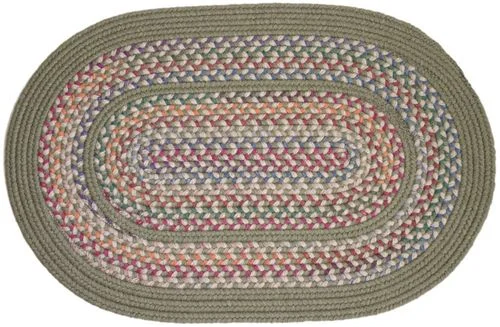 Tapestry Moss 4′ Round Braided Rug – Rhody Rug – TA-624RDMO