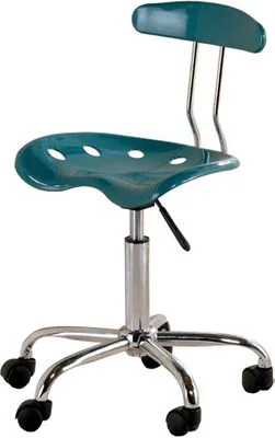 Teal Tractor Seat Task Chair