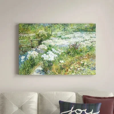 The Water Garden by Claude Monet – Print on Canvas