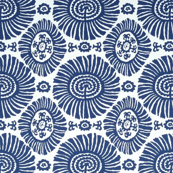 Thibaut F910083 SOLIS Navy Fabric