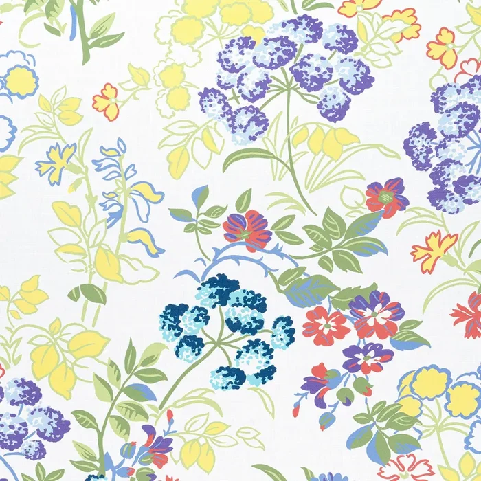 Thibaut F914341 SPRING GARDEN Brights Fabric