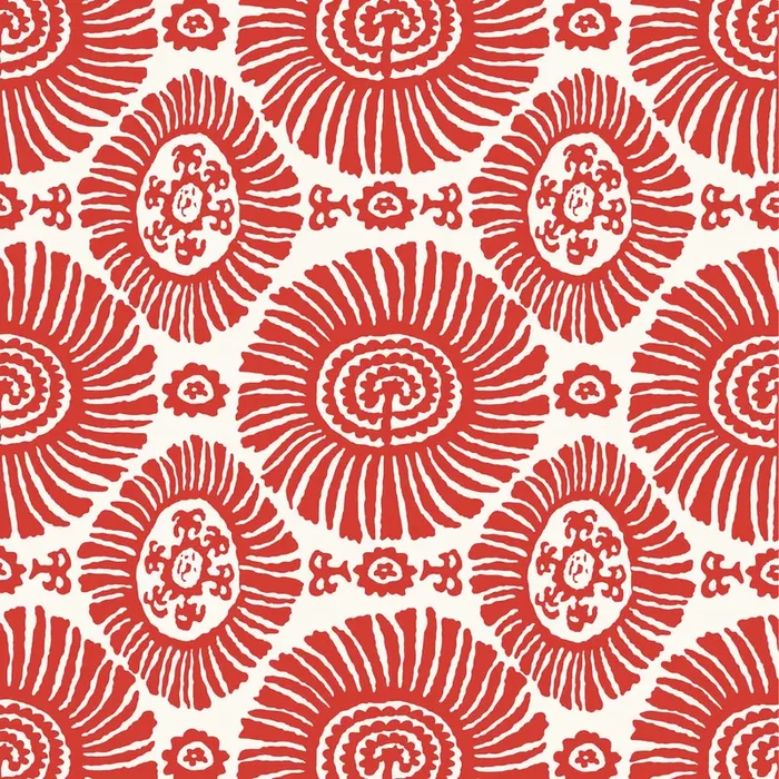 Thibaut T10080 SOLIS Coral Wallpaper