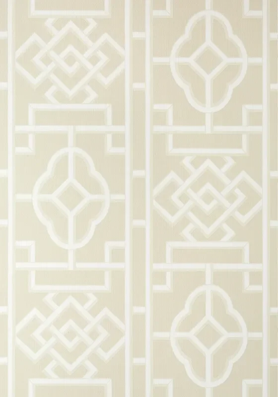 Thibaut T13309 GATEWAY Beige Wallpaper