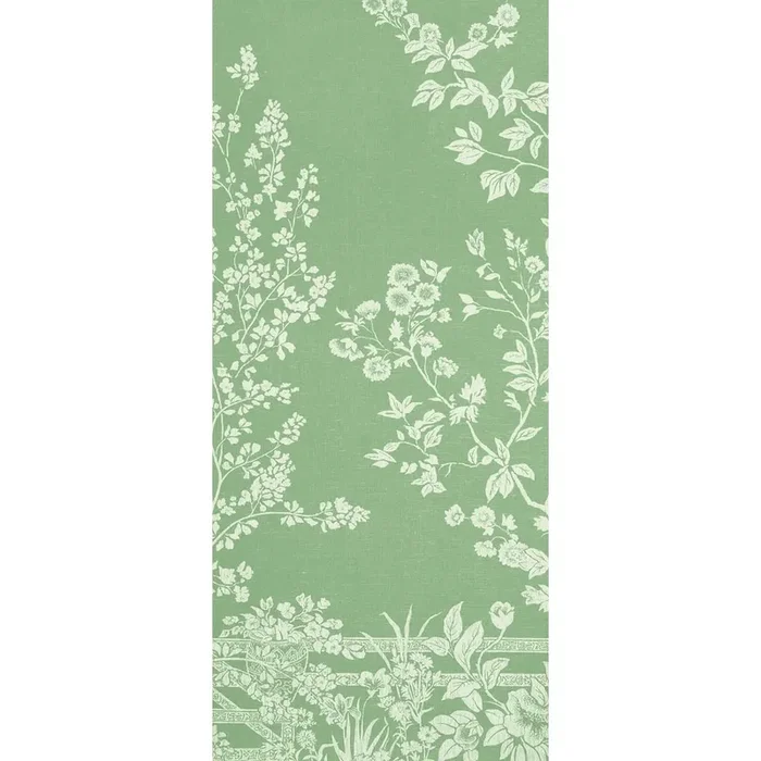 Thibaut TM10855-3 VILLA GARDEN MURAL – PANEL 3 Green Wallpaper