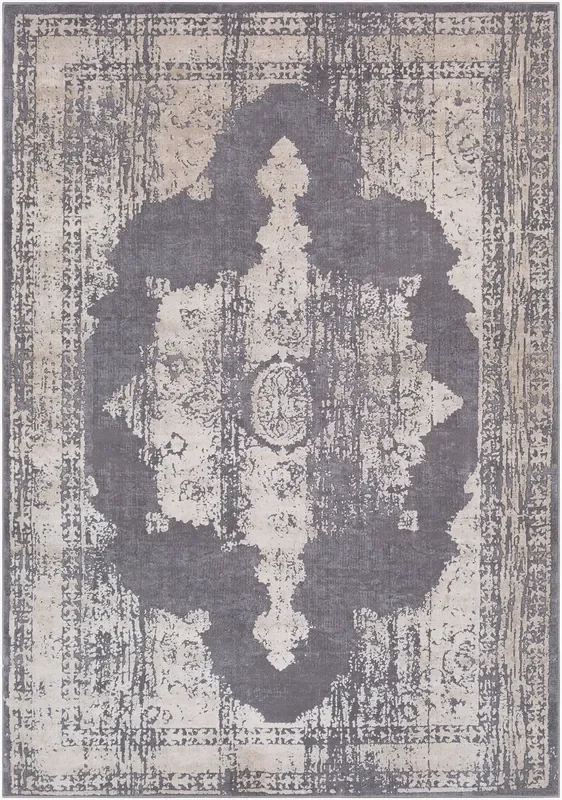Tibetan TBT-2310 5′ x 7′ Machine Woven Area Rug