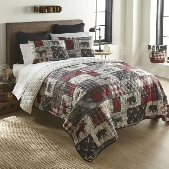 Timber Quilted Bedding Collection, King