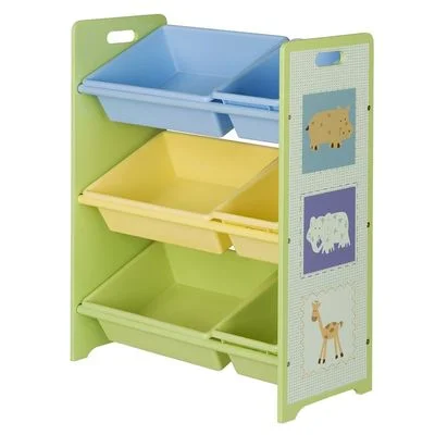 Toy Storage Bookcase with Tubs – 6402