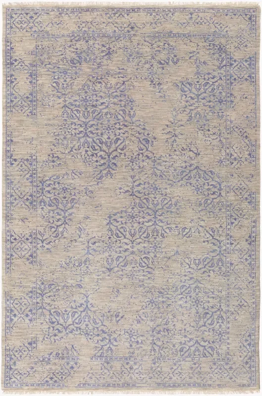 Transcendent TNS-9013 5′ x 9′ Handmade Wool Area Rug