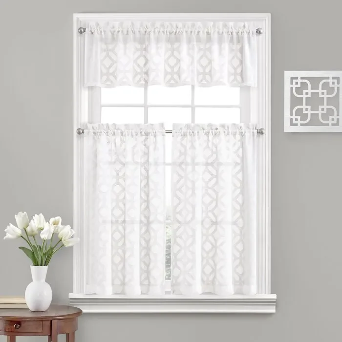 Traynor Trellis Clip 52″ Window Valance (Set of 2) DJ143