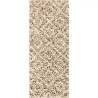 Trellis Shag Area Rug