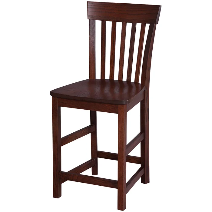 Trenton Amish Bar Stools with Backs