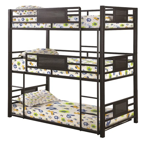 Triad Metal Triple Bunk Bed