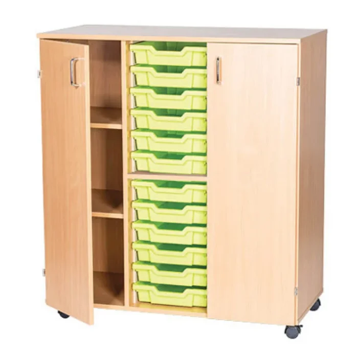 Triple Bay Tray Cupboards – 12 Trays