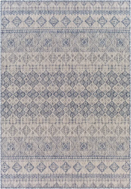 Tuareg TRG-2327 8′ x 10′ Machine Woven Indoor/Outdoor Area Rug