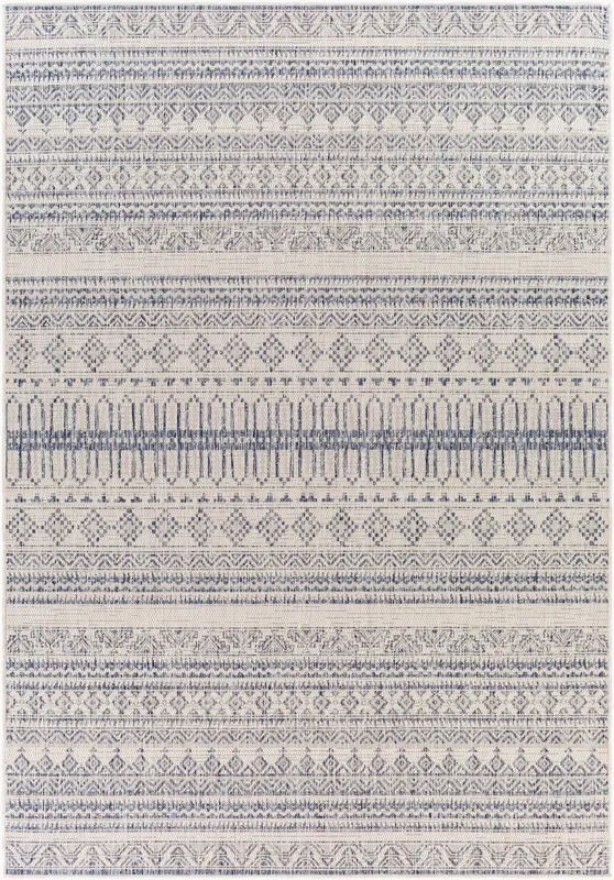 Tuareg TRG-2338 5′ x 7′ Machine Woven Indoor/Outdoor Area Rug