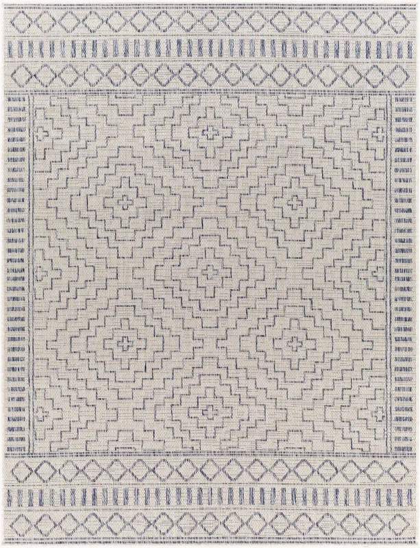Tuareg TRG-2353 6′ x 9′ Machine Woven Indoor/Outdoor Area Rug