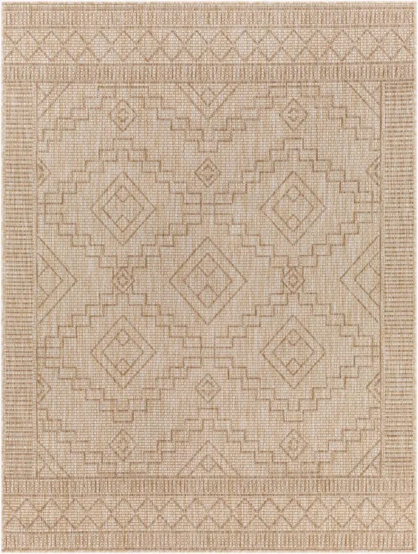 Tuareg TRG-2355 8′ x 10′ Machine Woven Indoor/Outdoor Area Rug