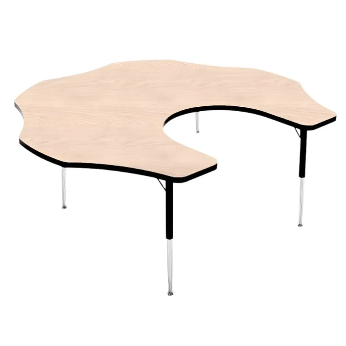 Tuf-Top™ Height Adjustable Teachers Flower Table – Maple