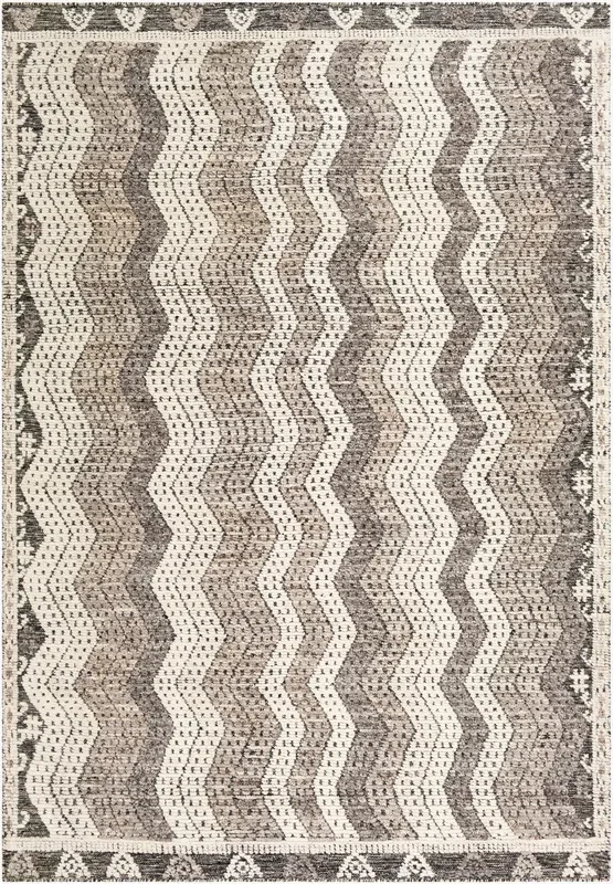 Tunus TUN-2302 4′ x 6′ Handmade Wool Area Rug