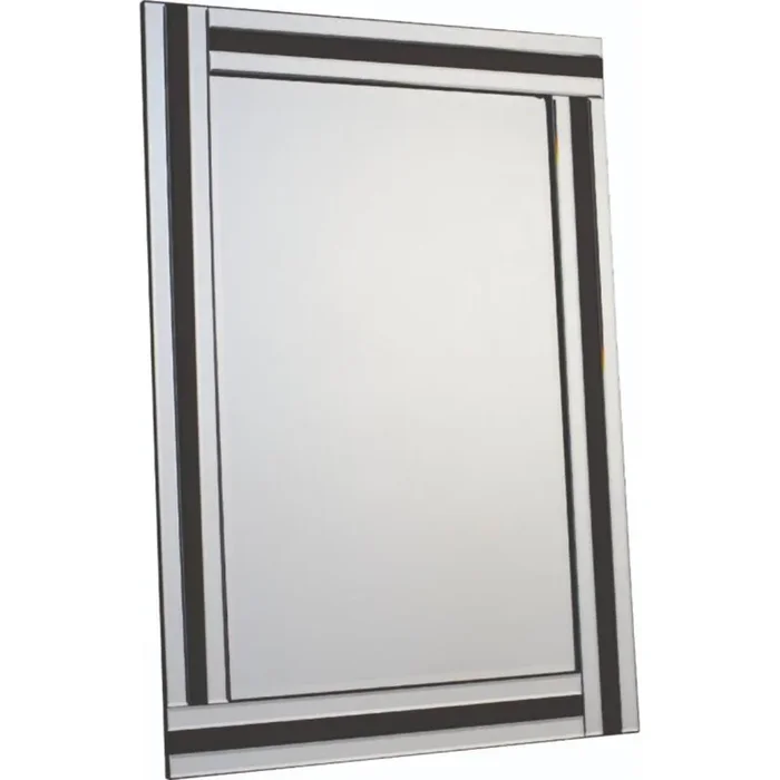 Turnbury 70x100cm Silver & Black Mirror
