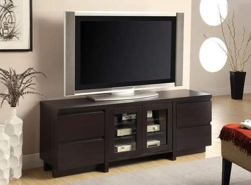 TV Console in Cappuccino with 4 Drawers – 700695