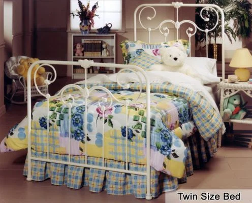 Twin Size Bed – Lindsey Twin Size Metal Bed