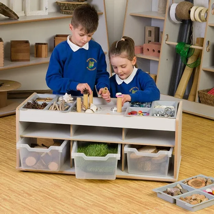TY Wooden Nursery Loose Parts Play & Store Table